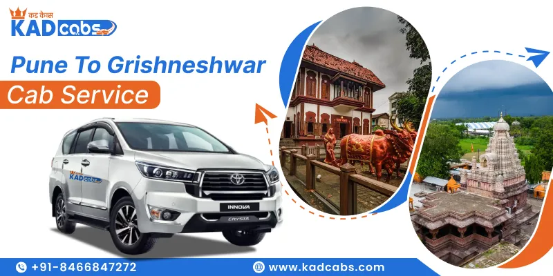 Pune to Grishneshwar Cab Service, Pune to Grishneshwar Taxi Booking for One Way Trip, Pune to Grishneshwar Taxi Fare starts @ Rs.11/Km