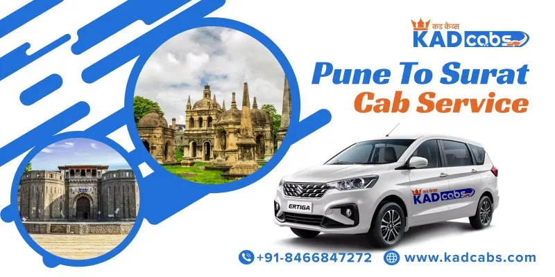 Pune to Surat Taxi Service